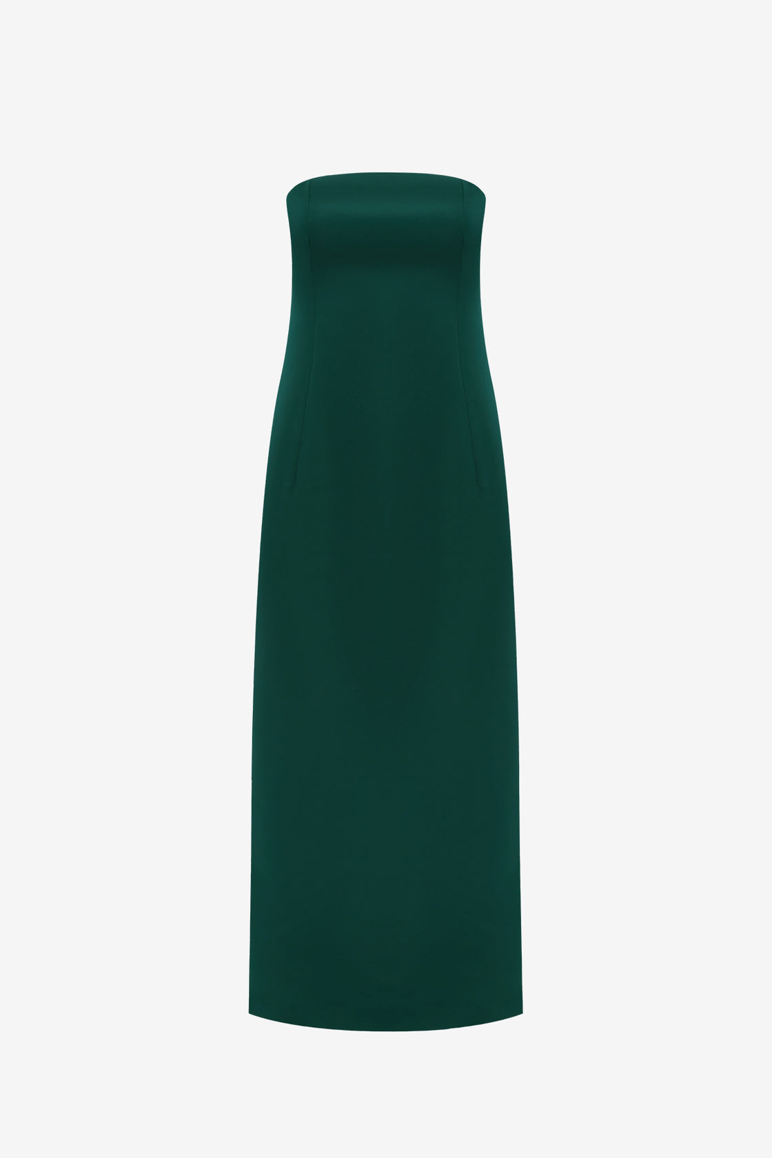 Exclusive LEO LIN Rayna Bustier Maxi Dress - Emerald