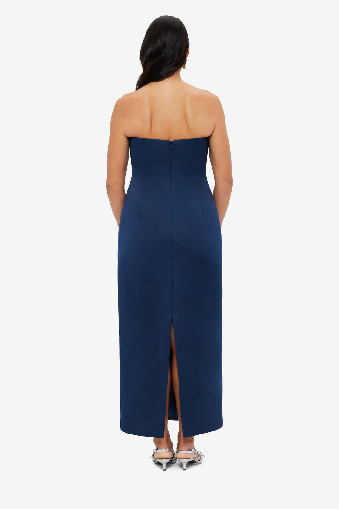 Exclusive LEO LIN Rayna Bustier Maxi Dress - Navy