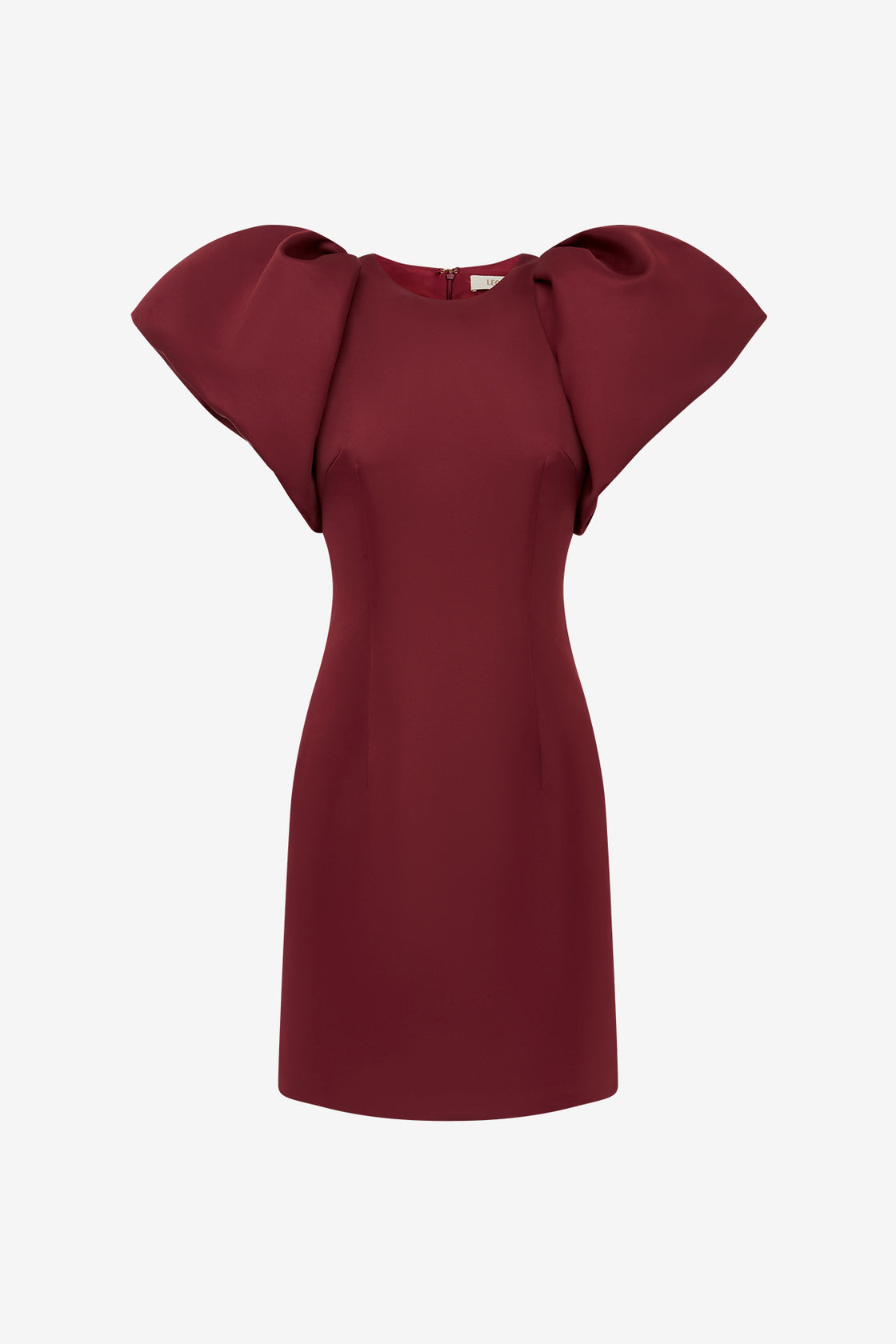 Exclusive LEO LIN Dayna Mini Dress - Burgundy