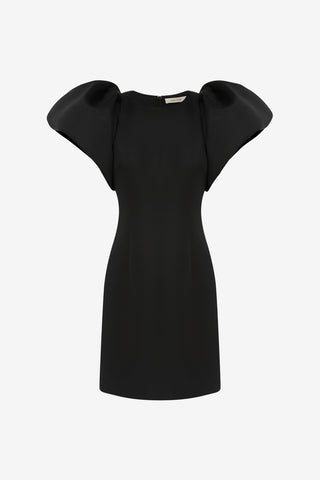 Exclusive LEO LIN Dayna Mini Dress - Ebony