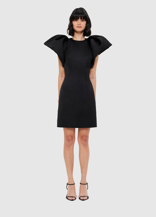 Exclusive Leo Lin Dayna Mini Dress - Ebony