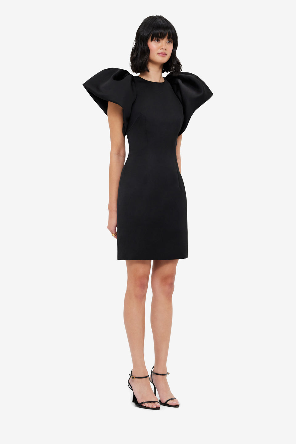 Exclusive LEO LIN Dayna Mini Dress - Ebony