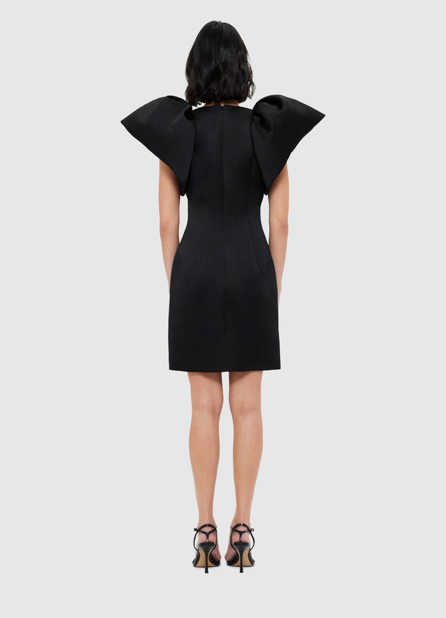 Exclusive Leo Lin Dayna Mini Dress - Ebony