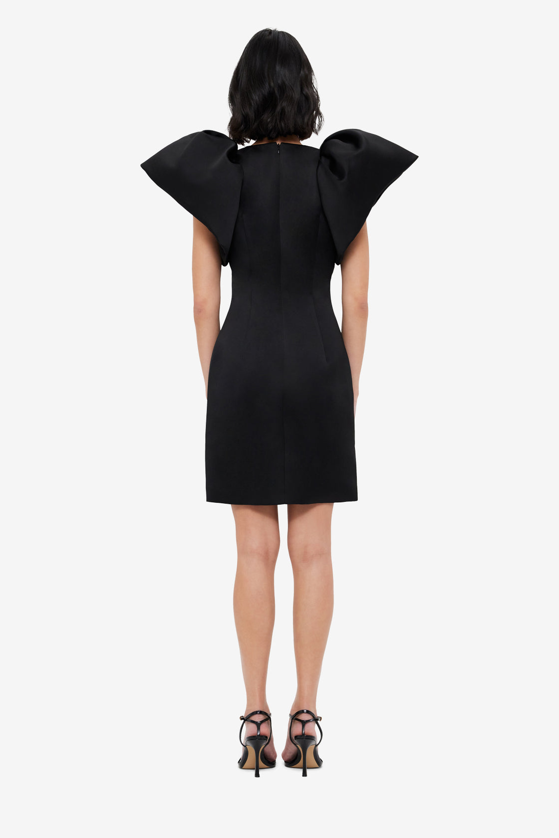 Exclusive LEO LIN Dayna Mini Dress - Ebony