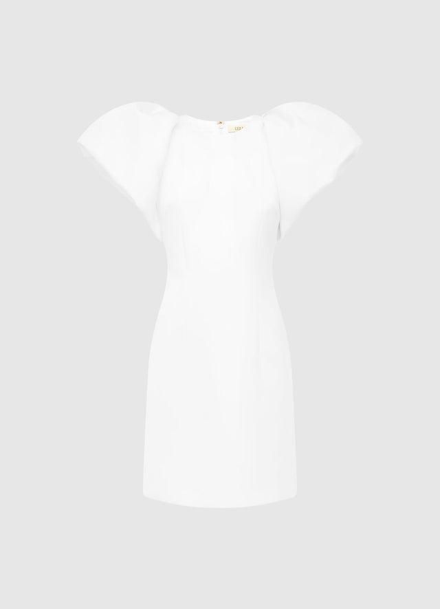 Exclusive Leo Lin Dayna Mini Dress - Snow