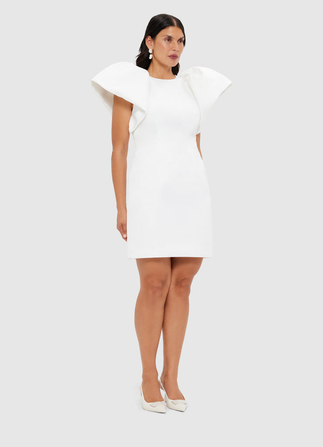 Exclusive Leo Lin Dayna Mini Dress - Snow