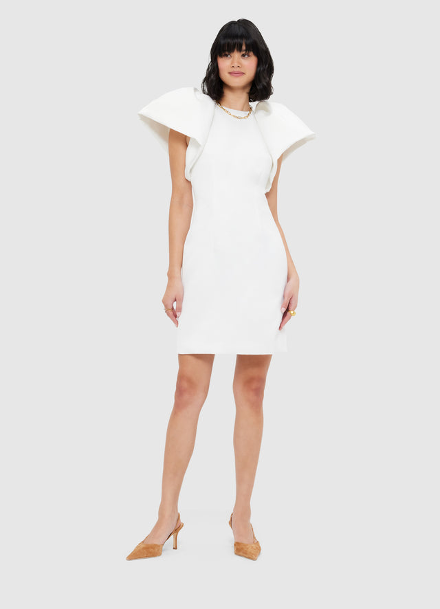 Exclusive Leo Lin Dayna Mini Dress - Snow