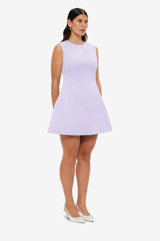 Exclusive LEO LIN Chloe Sleeveless Mini Dress - Lilac