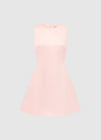 Exclusive Leo Lin Chloe Sleeveless Mini Dress - Soft Pink