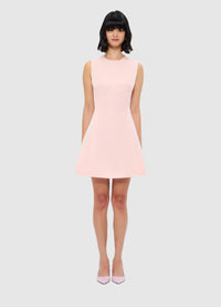 Exclusive Leo Lin Chloe Sleeveless Mini Dress - Soft Pink