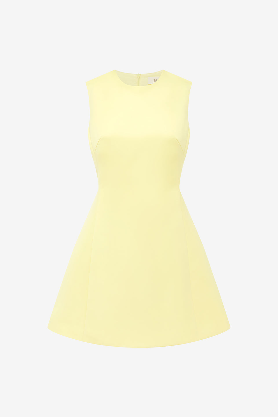 Exclusive LEO LIN Chloe Sleeveless Mini Dress - Sorbet Yellow