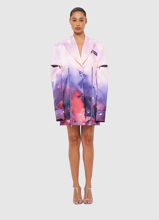 Exclusive Leo Lin Hayden Blazer Dress - Fairground Print