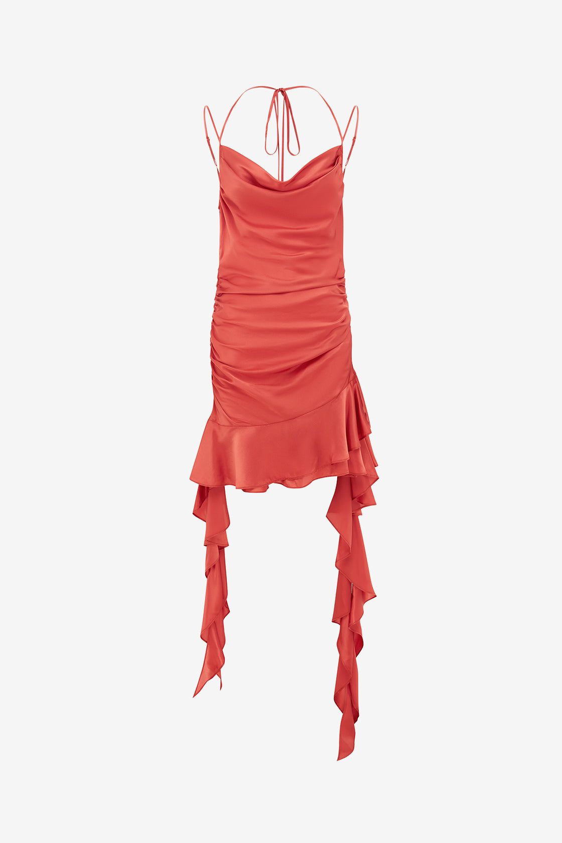 Exclusive LEO LIN Alba Mini Dress - Mulberry