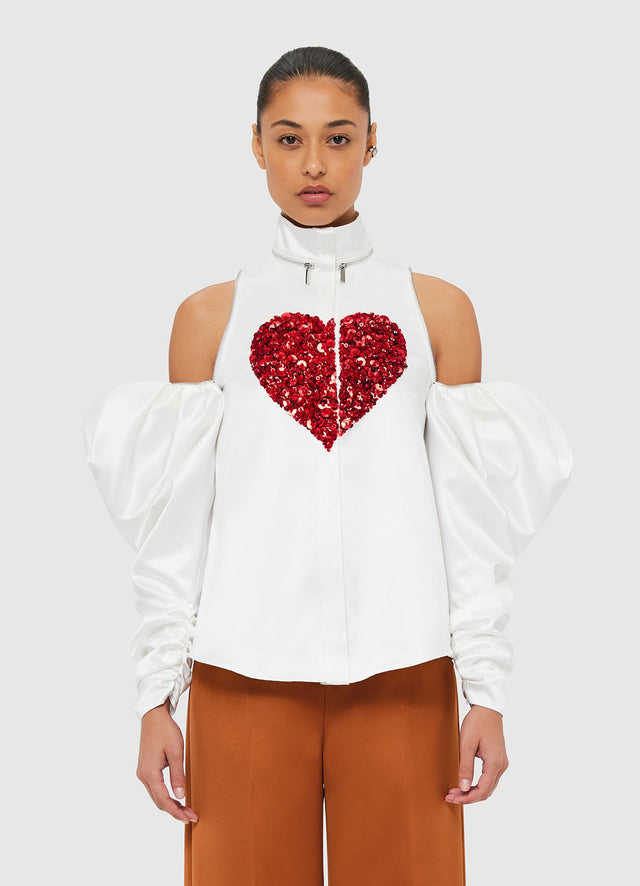 Exclusive Leo Lin Christa Blouse - Snow