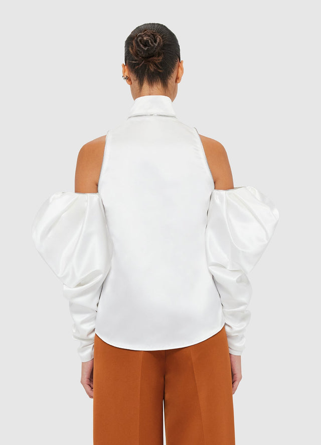 Exclusive Leo Lin Christa Blouse - Snow