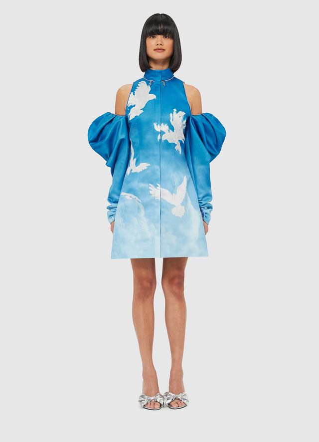 Exclusive Leo Lin Libby Mini Dress - Aerial Print