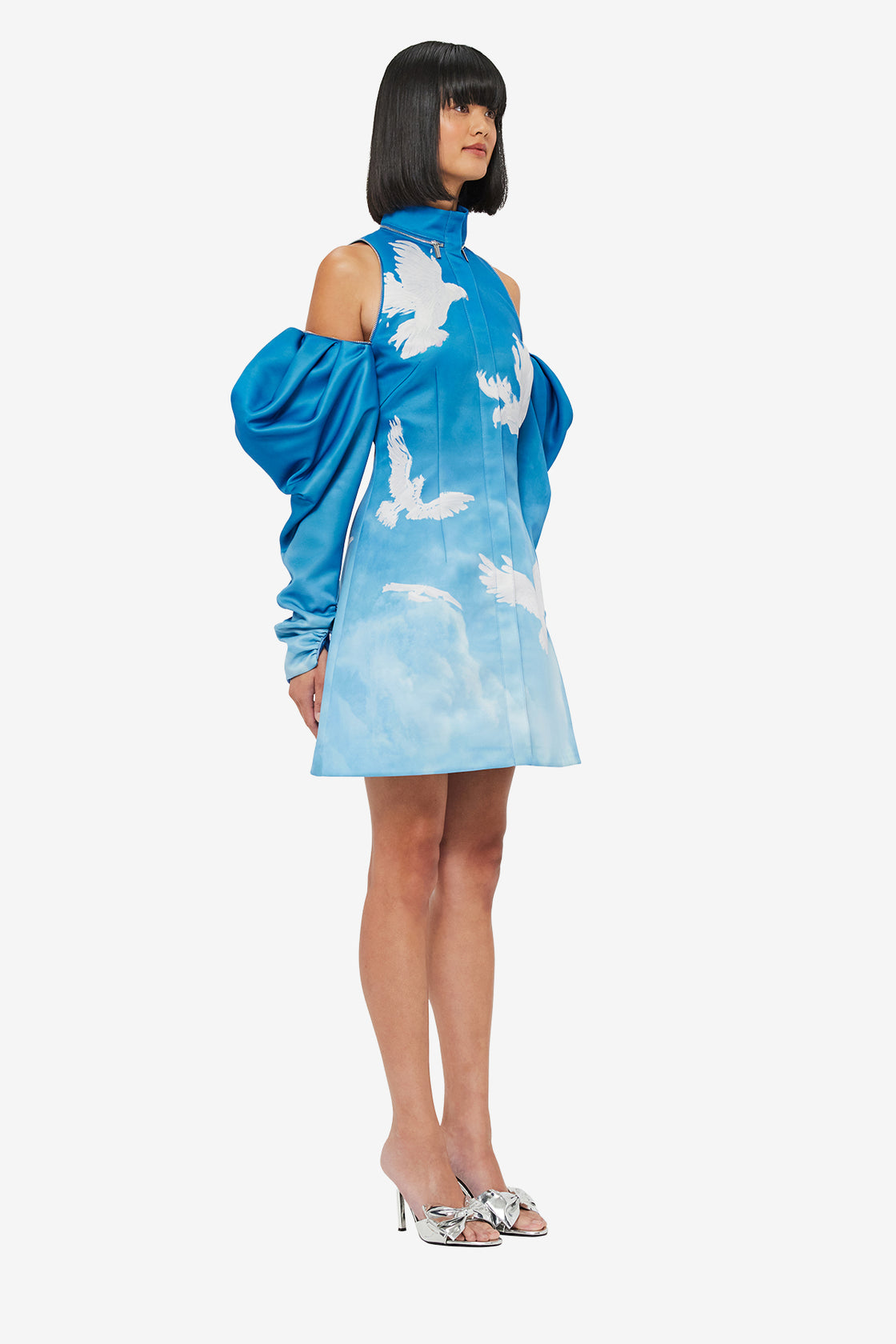 Exclusive LEO LIN Libby Mini Dress - Aerial Print