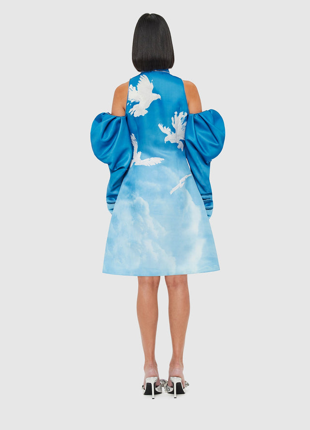 Exclusive Leo Lin Libby Mini Dress - Aerial Print