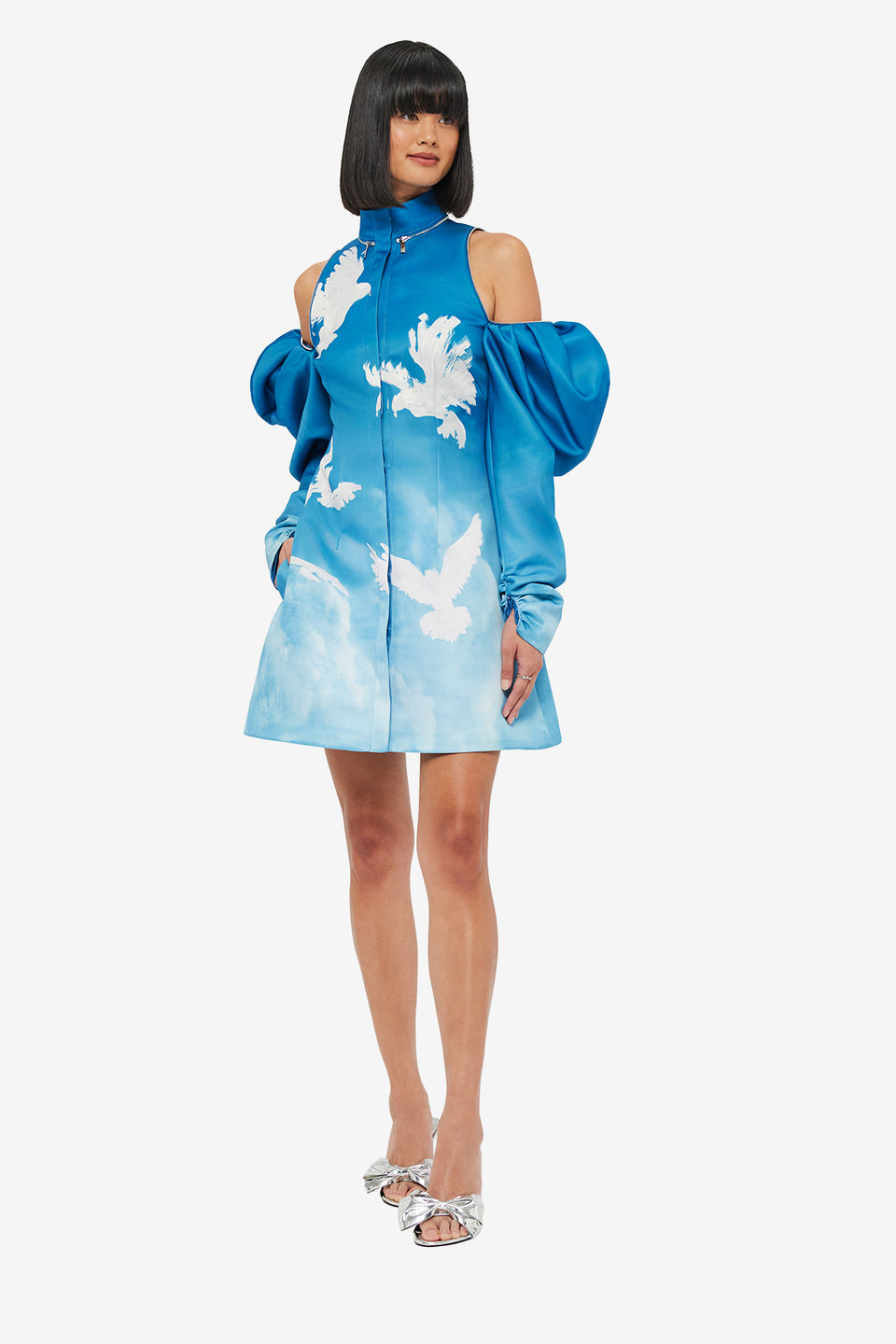 Exclusive LEO LIN Libby Mini Dress - Aerial Print