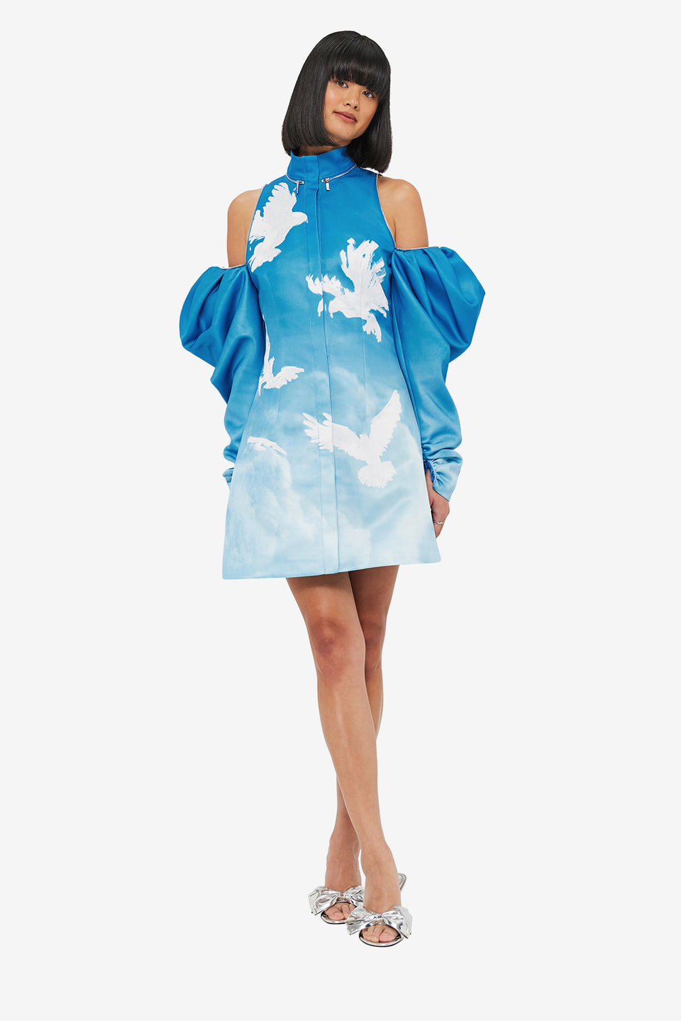 Exclusive LEO LIN Libby Mini Dress - Aerial Print