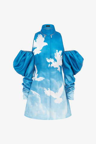 Exclusive LEO LIN Libby Mini Dress - Aerial Print