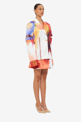 Exclusive LEO LIN Brielle Blazer - Reminiscence Print