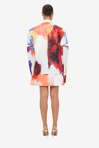 Exclusive LEO LIN Brielle Blazer - Reminiscence Print