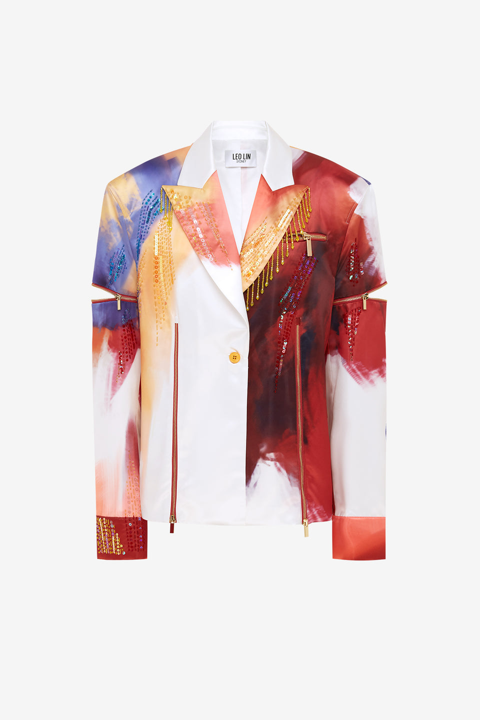 Exclusive LEO LIN Brielle Blazer - Reminiscence Print
