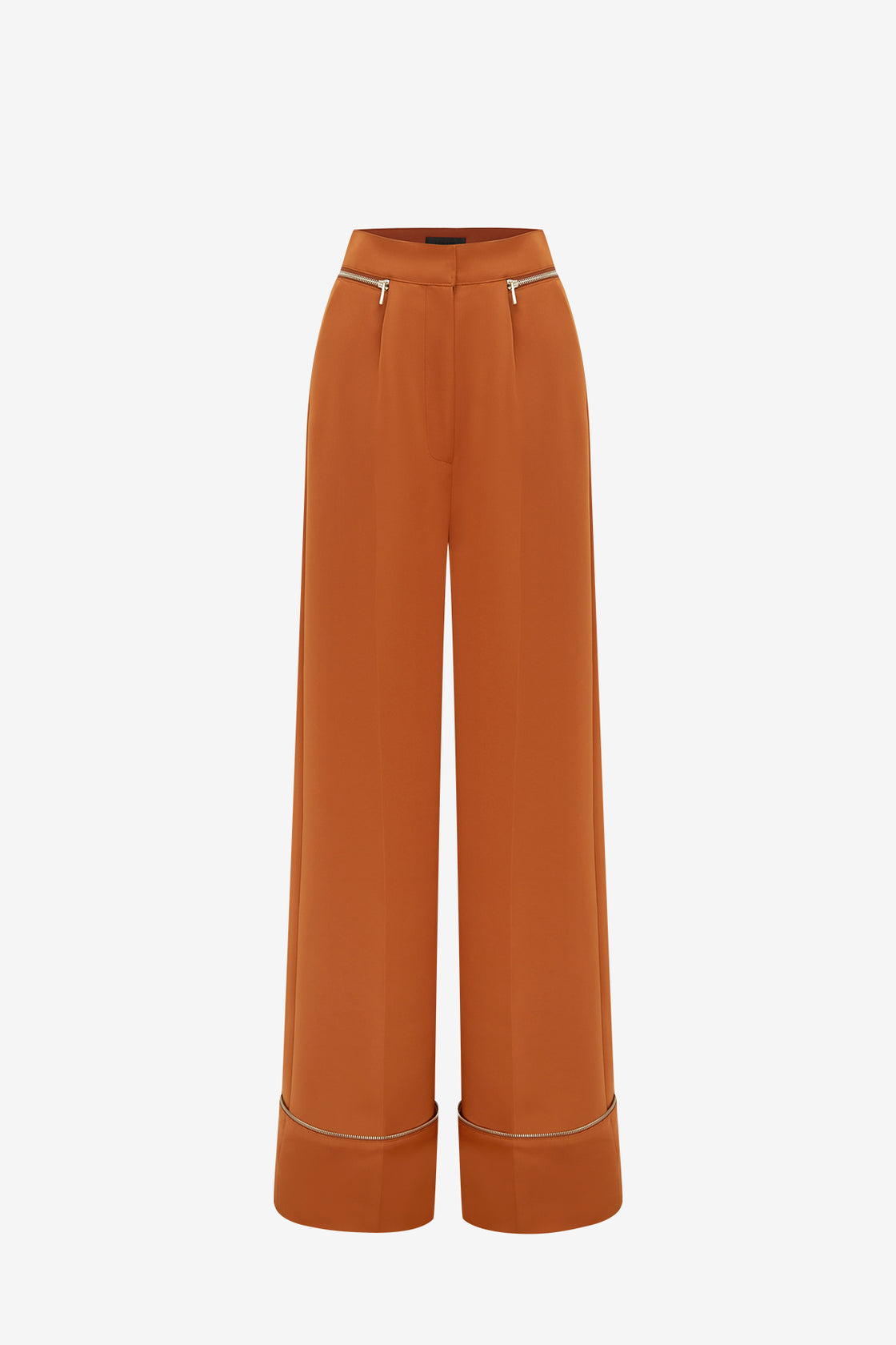 Exclusive LEO LIN Ellis Wide Leg Pants - Toffee