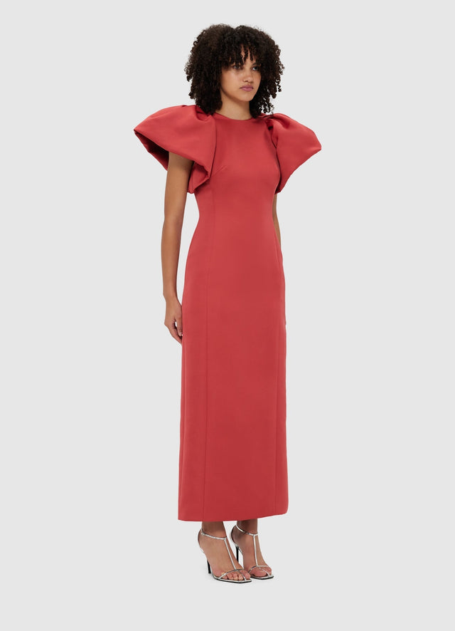 Exclusive Leo Lin Lucinda Maxi Dress - Mulberry