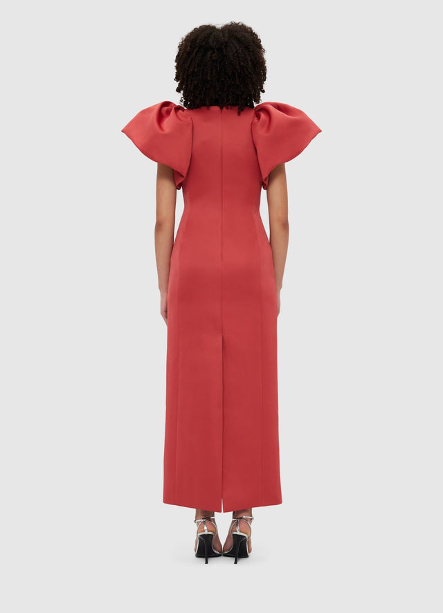 Exclusive Leo Lin Lucinda Maxi Dress - Mulberry