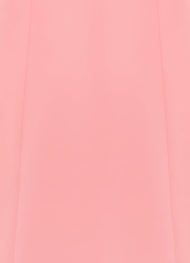 Exclusive Leo Lin Odette Midi Dress - Strawberry Pink