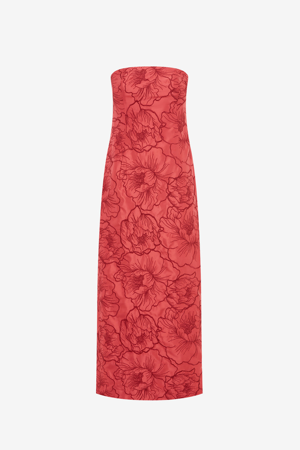 Exclusive LEO LIN Rayna Bustier Maxi Dress - Mulberry