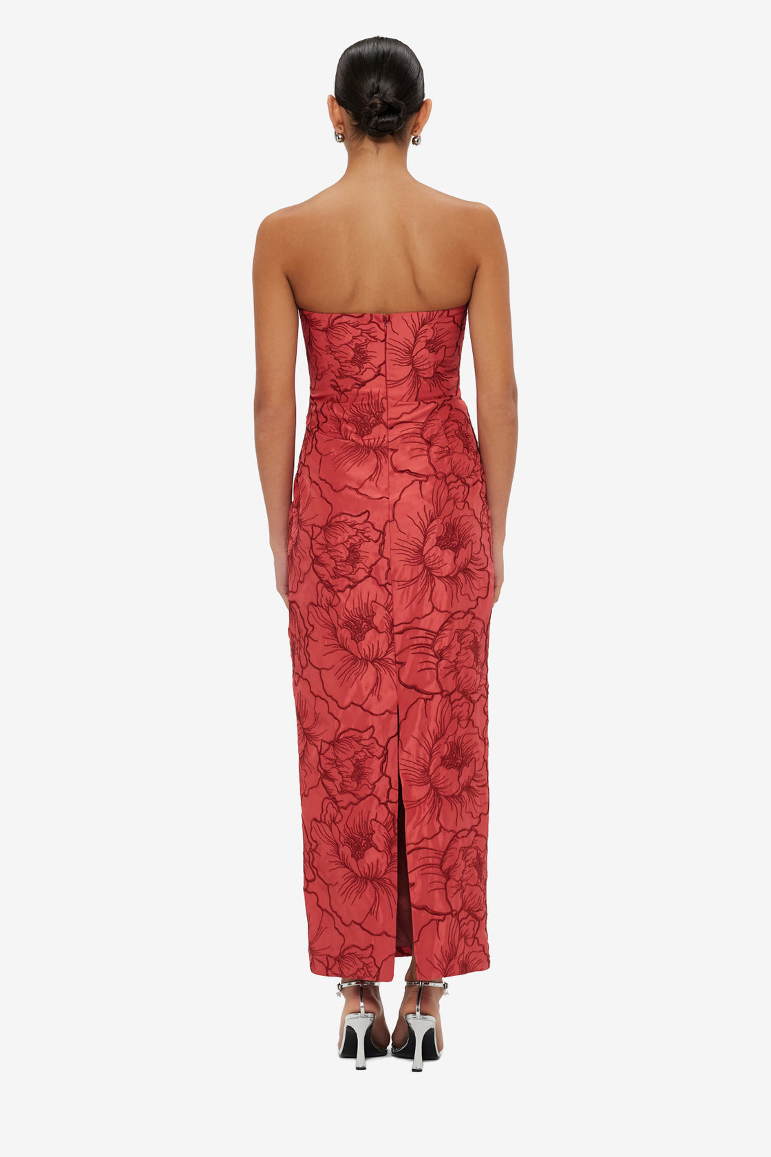 Exclusive LEO LIN Rayna Bustier Maxi Dress - Mulberry