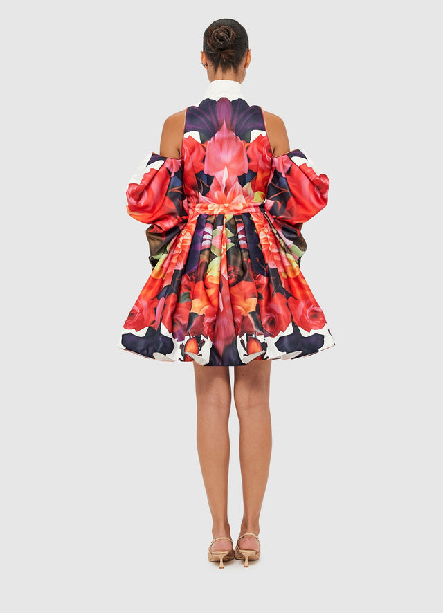 Exclusive Leo Lin Camryn Mini Dress - Kaleidoscope Print