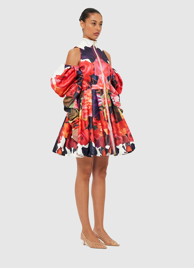 Exclusive Leo Lin Camryn Mini Dress - Kaleidoscope Print