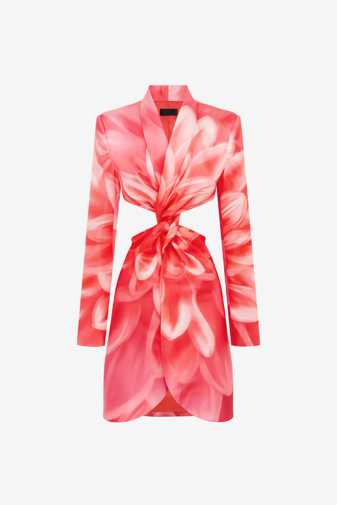 Exclusive LEO LIN Eliza Cut Out Mini Dress - Prism Print