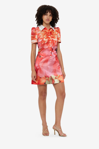 Exclusive LEO LIN Brooke Mini Dress - Kaleidoscope Print