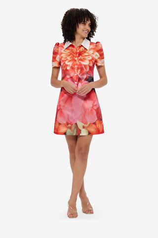 Exclusive LEO LIN Brooke Mini Dress - Kaleidoscope Print