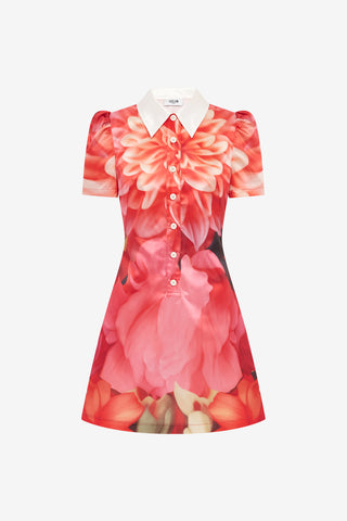 Exclusive LEO LIN Brooke Mini Dress - Kaleidoscope Print