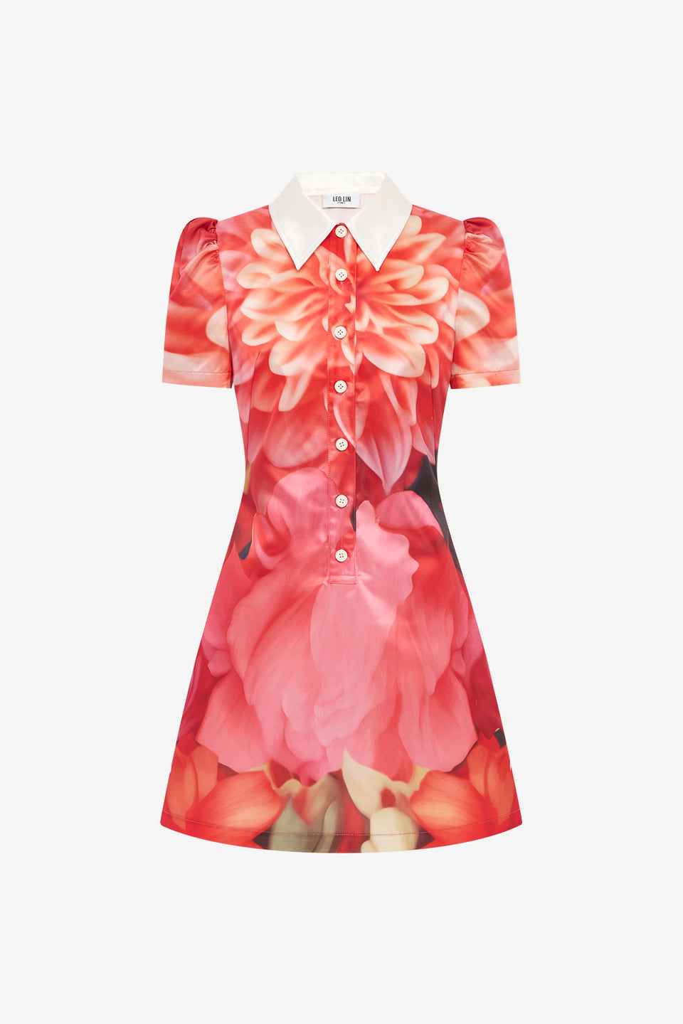 Exclusive LEO LIN Brooke Mini Dress - Kaleidoscope Print