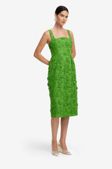 Larissa Lace Midi Dress - Fern Dress Midi