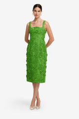 Larissa Lace Midi Dress - Fern Dress Midi