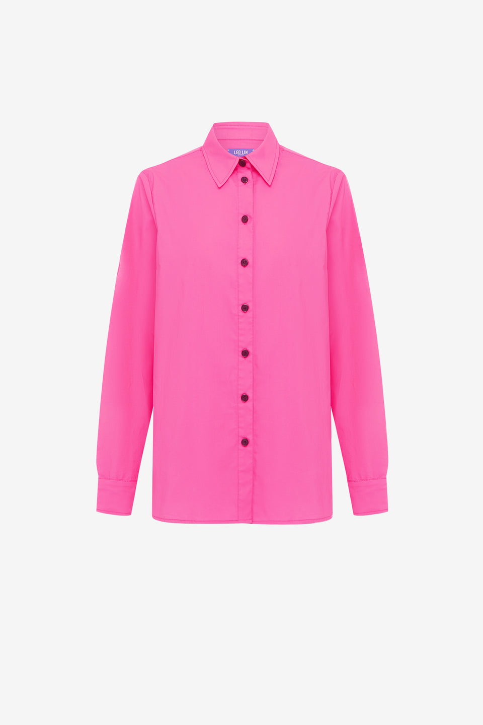 Exclusive LEO LIN Rosaline Shirt - Hot Pink