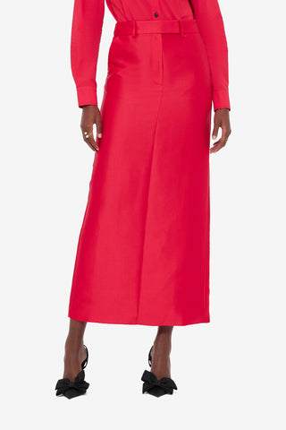 Exclusive LEO LIN Eve Maxi Skirt - Rosa
