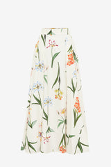 Rhiannan Skirt - Botanical Print in Snow Skirts