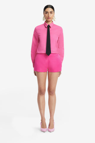 Exclusive LEO LIN Olivianne Shorts - Hot Pink