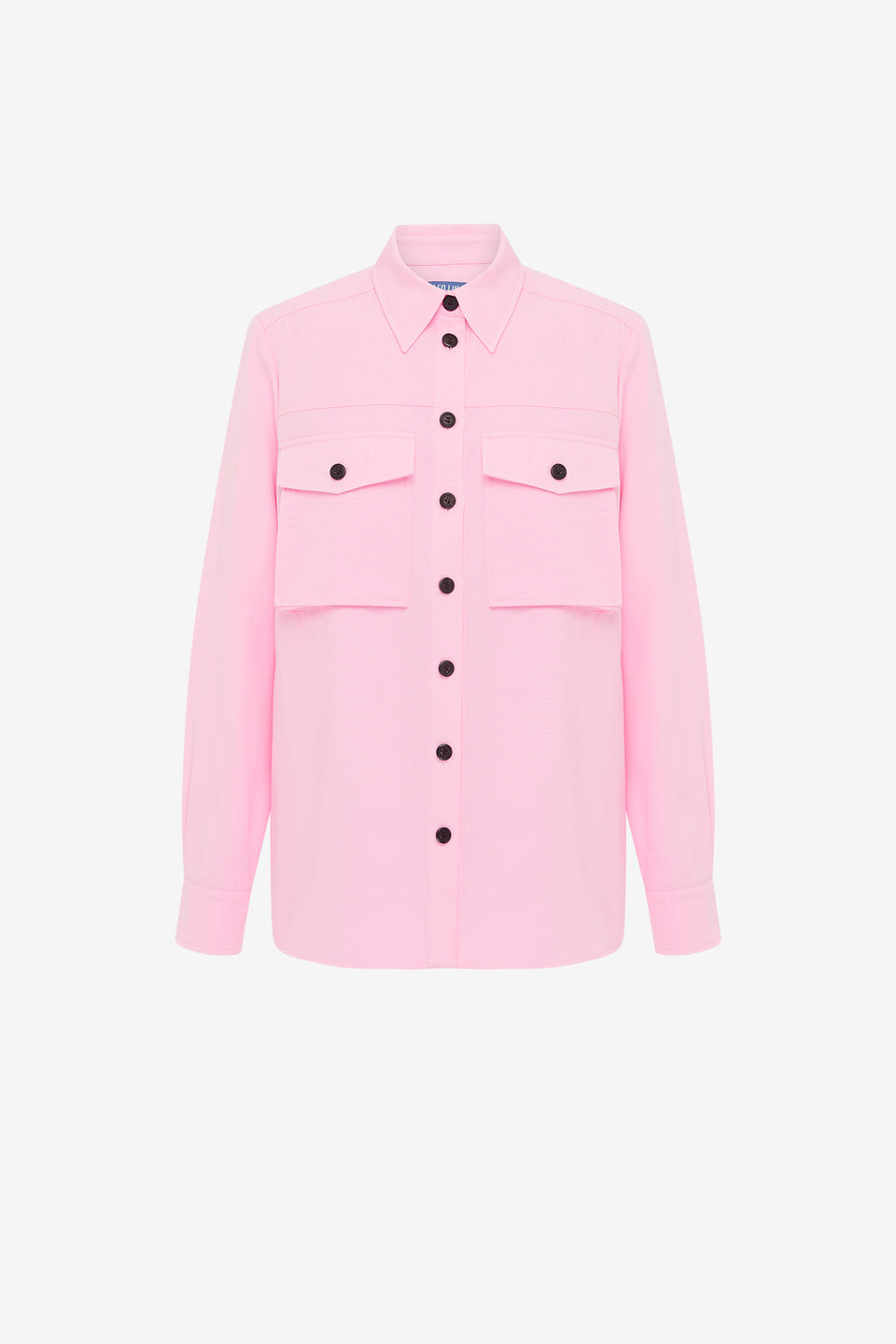 Exclusive LEO LIN Mavis Pocket Shirt - Baby Pink