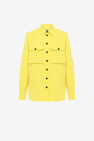 Exclusive LEO LIN Mavis Pocket Shirt - Sunshine