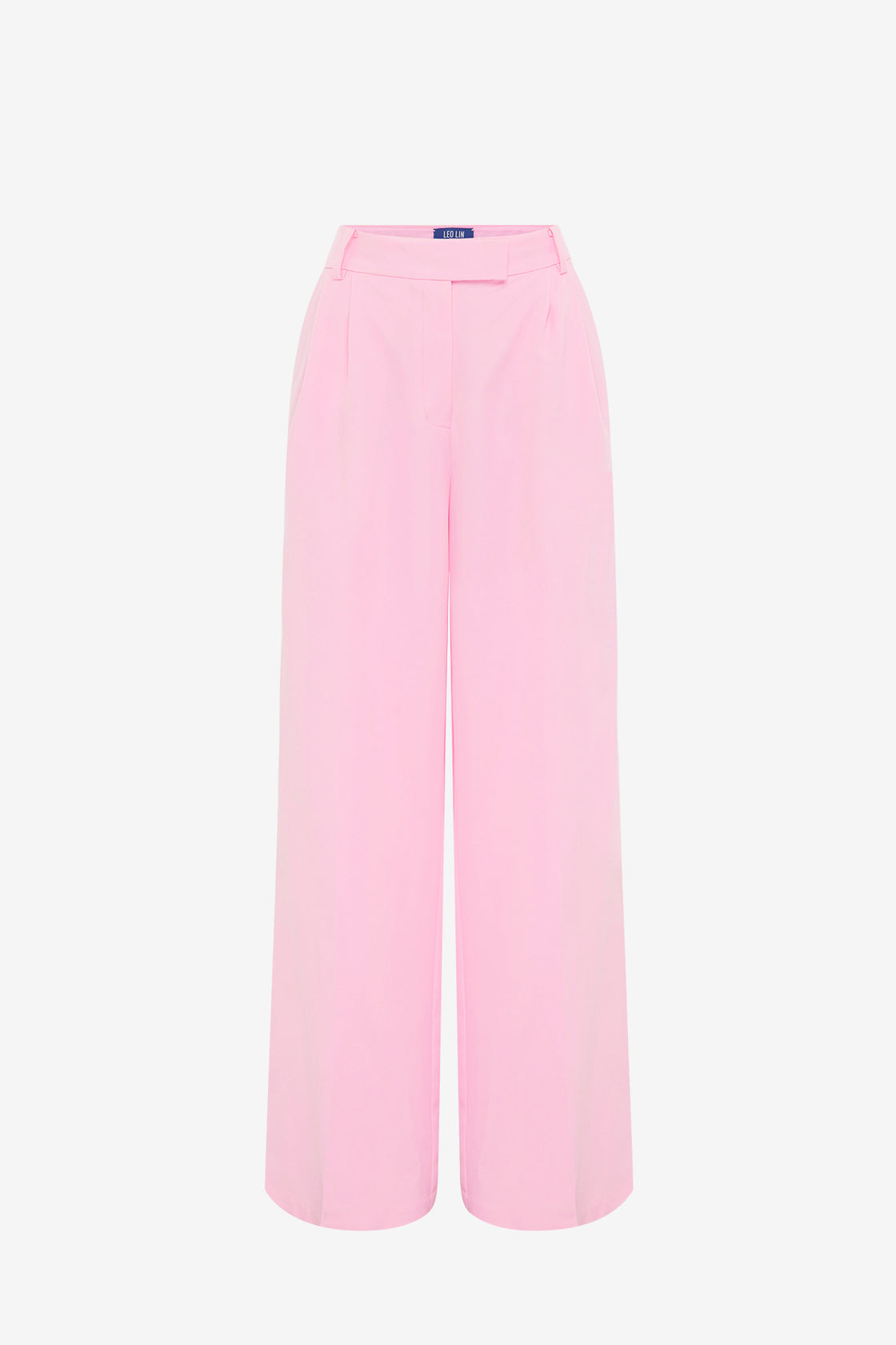 Exclusive LEO LIN Elisha Wide Leg Pants - Baby Pink